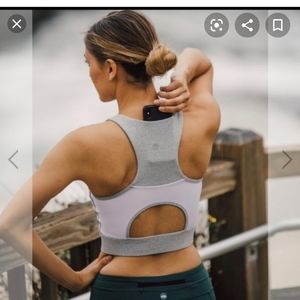 Senita Malibu Mesh Crop Top size small